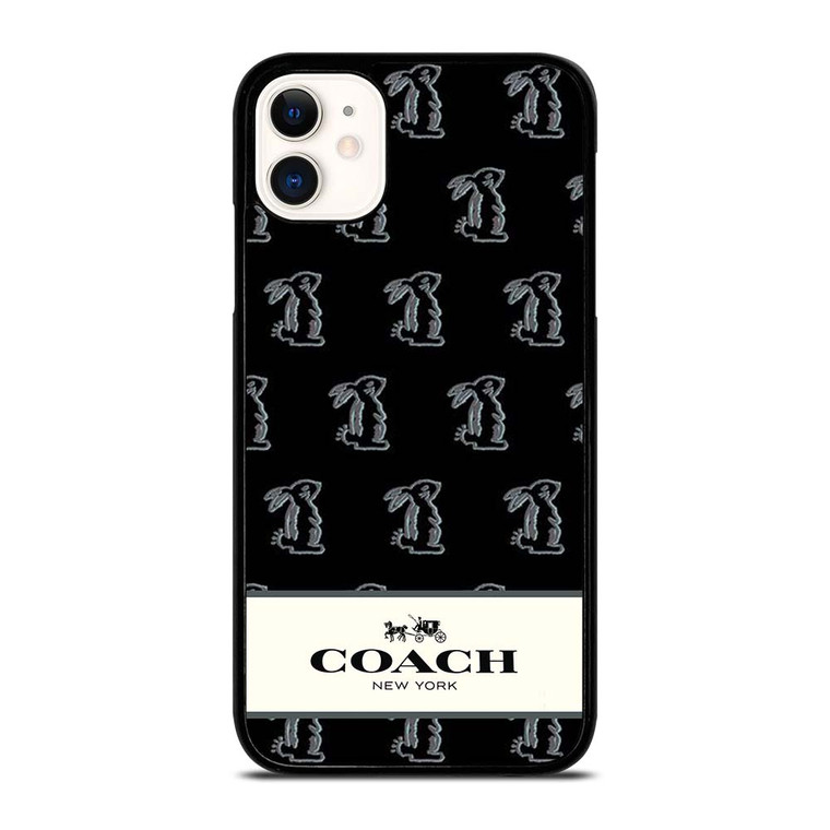 COACH NEW YORK BUNNY iPhone 11 Case Cover