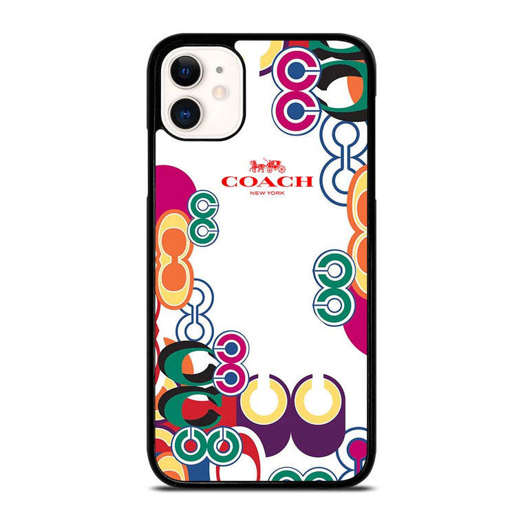 COACH NEW YORK COLOR iPhone 11 Case Cover