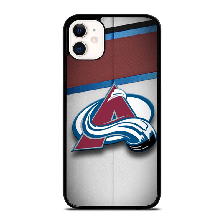 COLORADO AVALANCHE LOGO iPhone 11 Case Cover