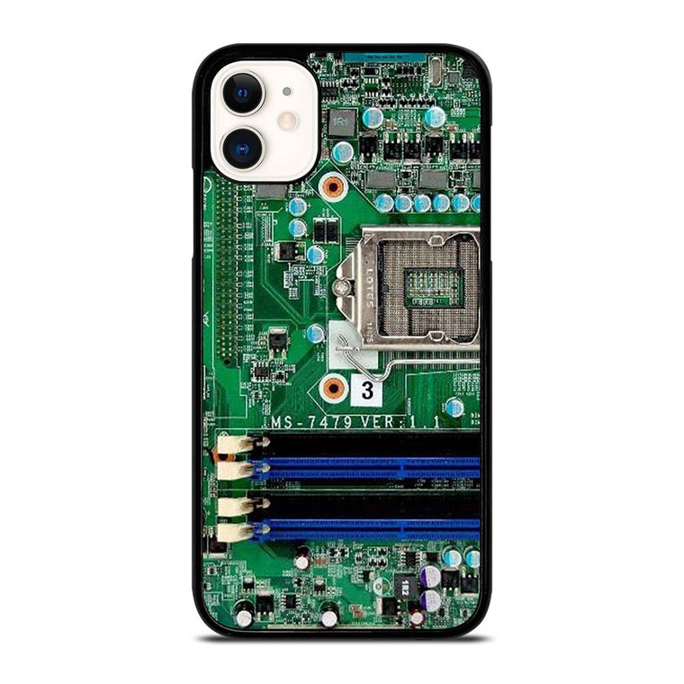COMPUTER MOTHERBOARD iPhone 11 Case Cover