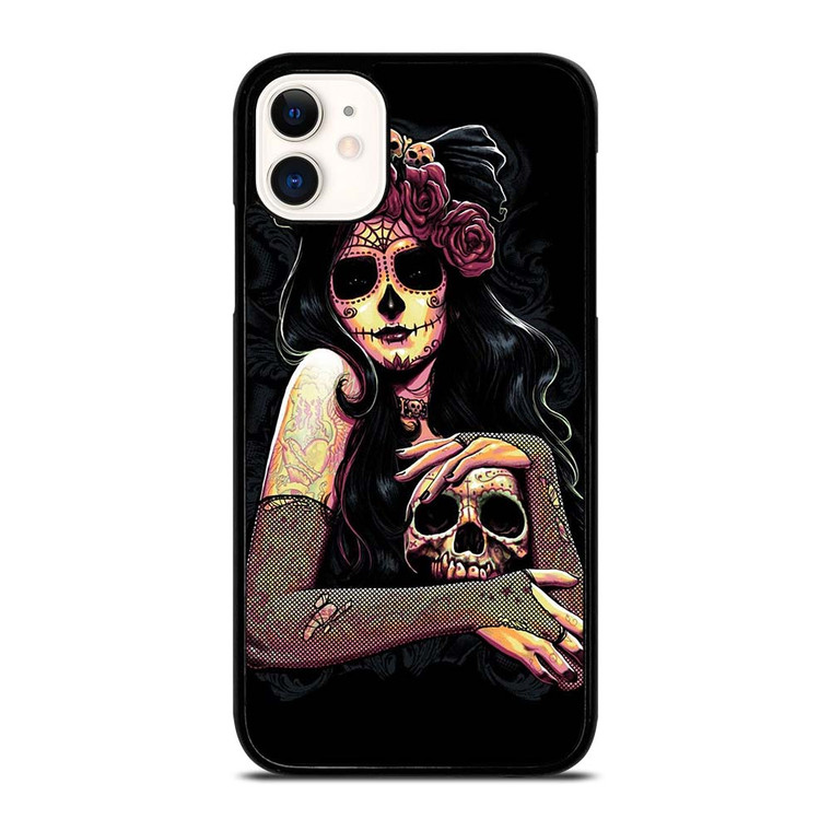 DAY OF THE DEAD ART iPhone 11 Case Cover