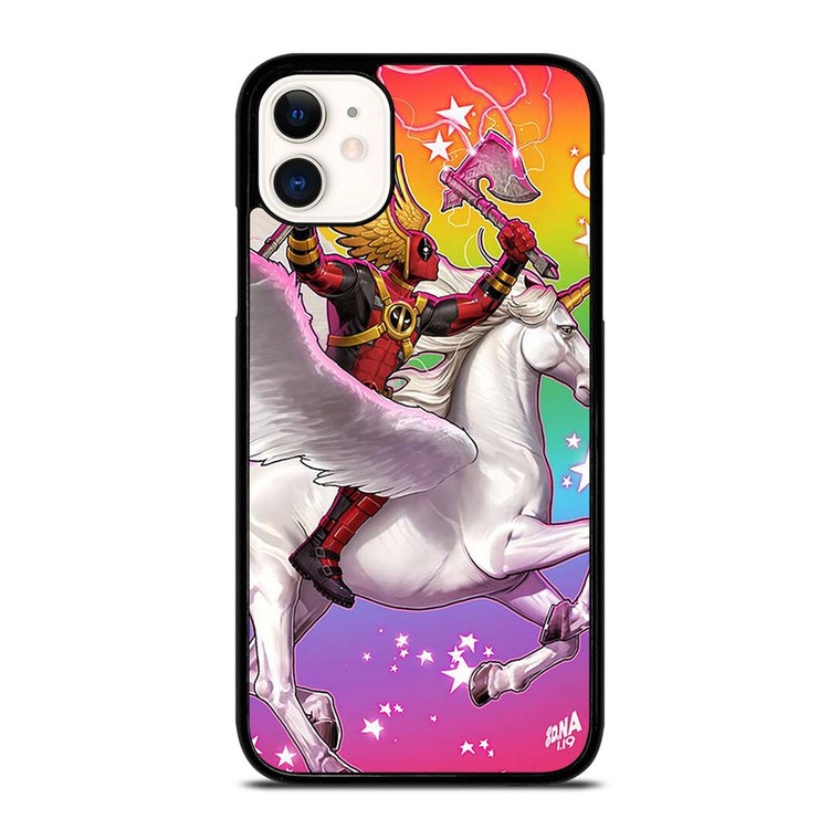 DEADPOOL UNICORN COLOR FULL iPhone 11 Case Cover
