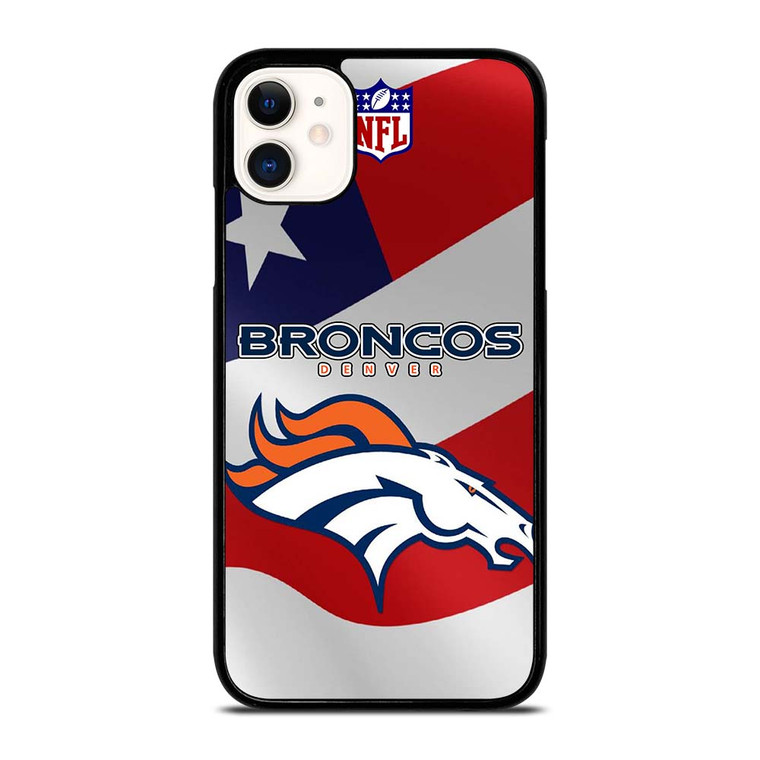 DENVER BRONCOS LOGO FOOTBALL iPhone 11 Case Cover