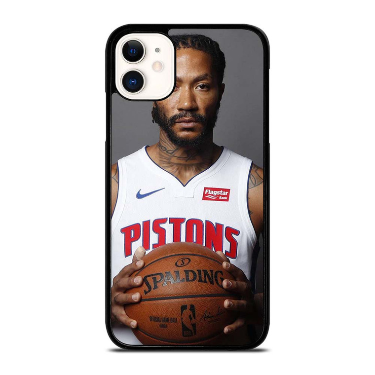 DERRICK ROSE DETROIT PISTONS NBA iPhone 11 Case Cover