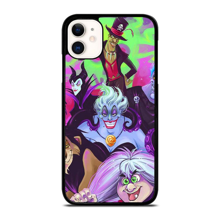 DISNEY VILLAINS URSULA AND FRIENDS iPhone 11 Case Cover