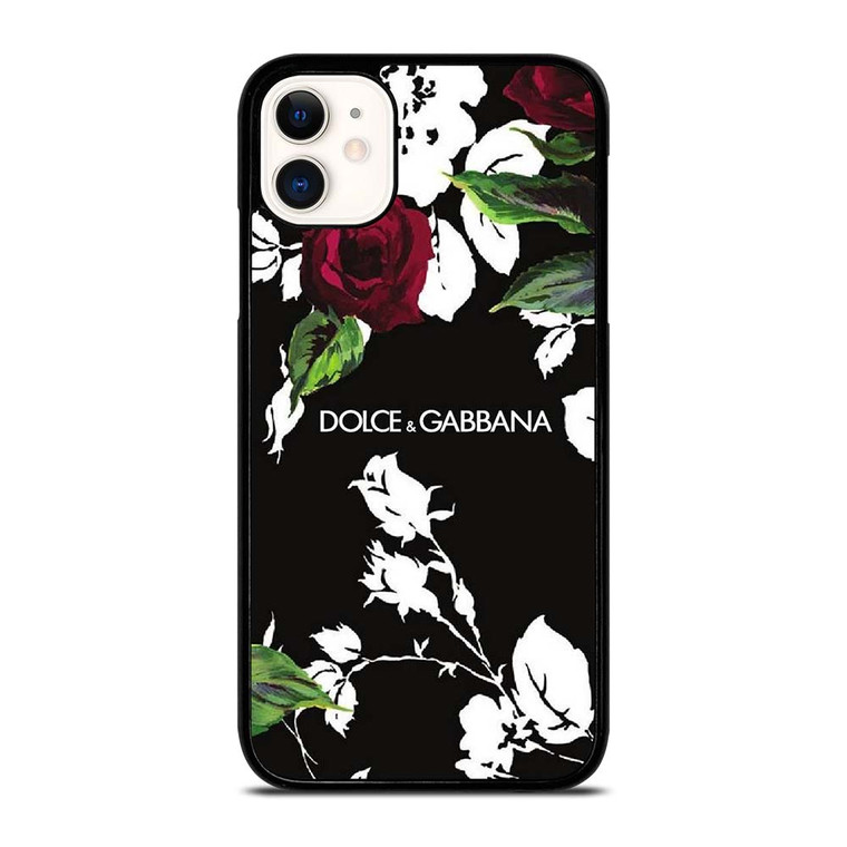 DOLCE AND GABBANA FLOWER iPhone 11 Case Cover