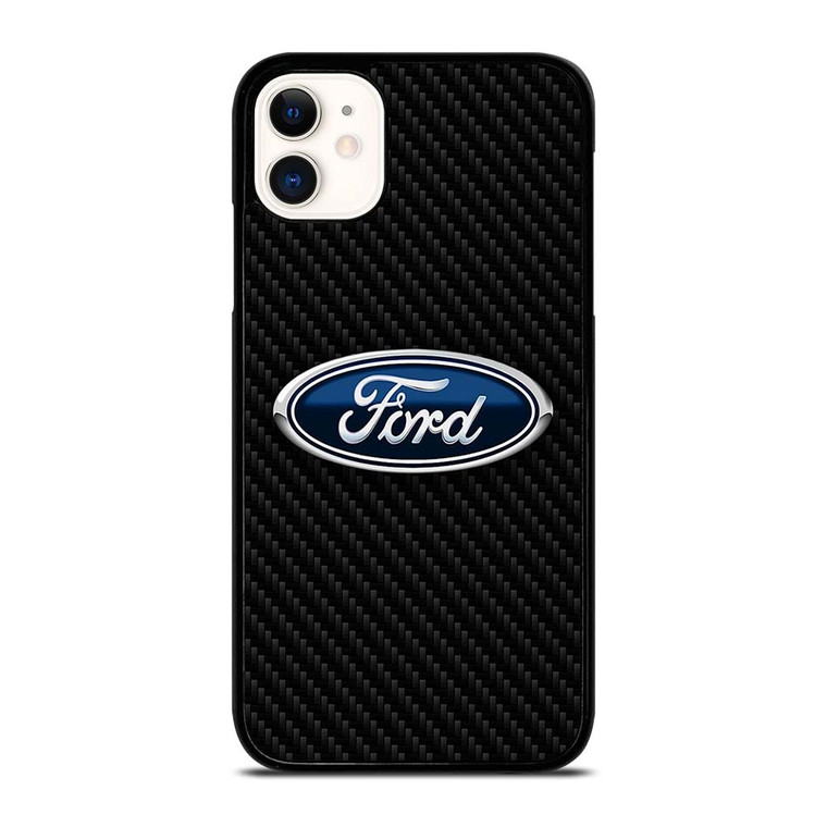 FORD CARBON LOGO iPhone 11 Case Cover