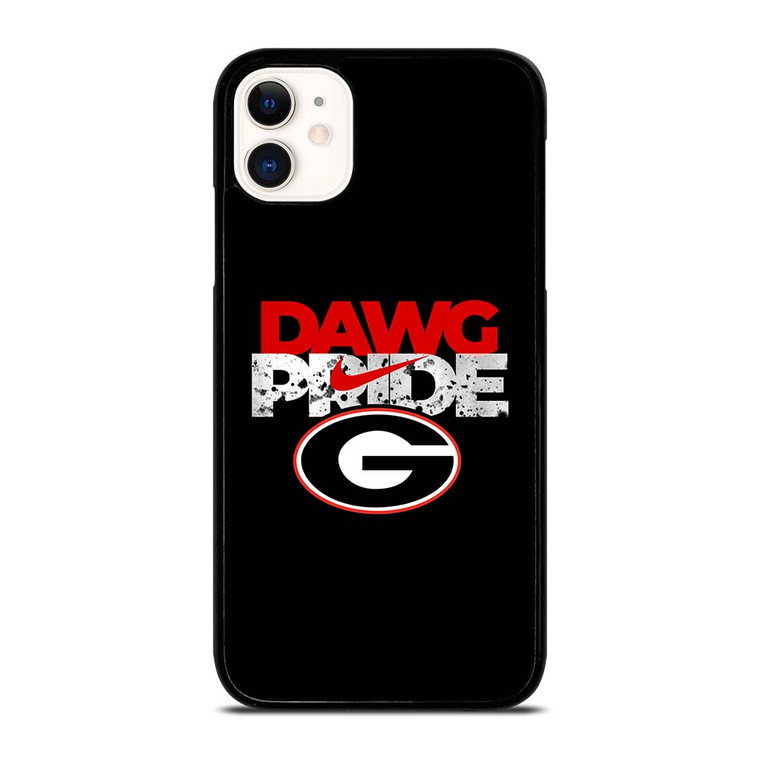 GEORGIA BULLDOGS DAWG PRIDE NIKE iPhone 11 Case Cover