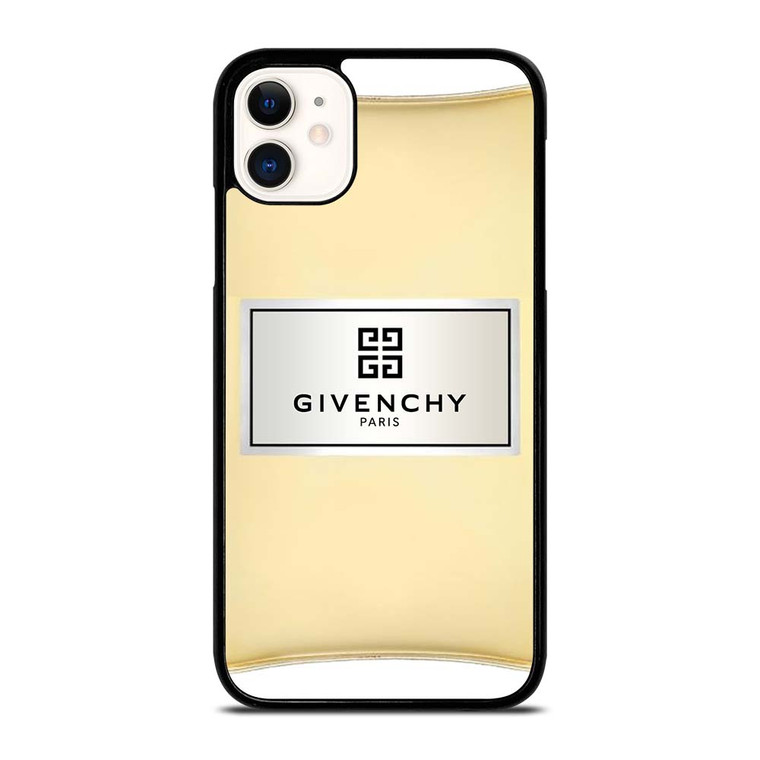 GIVENCHY PARIS GOLD LOGO 2 iPhone 11 Case Cover