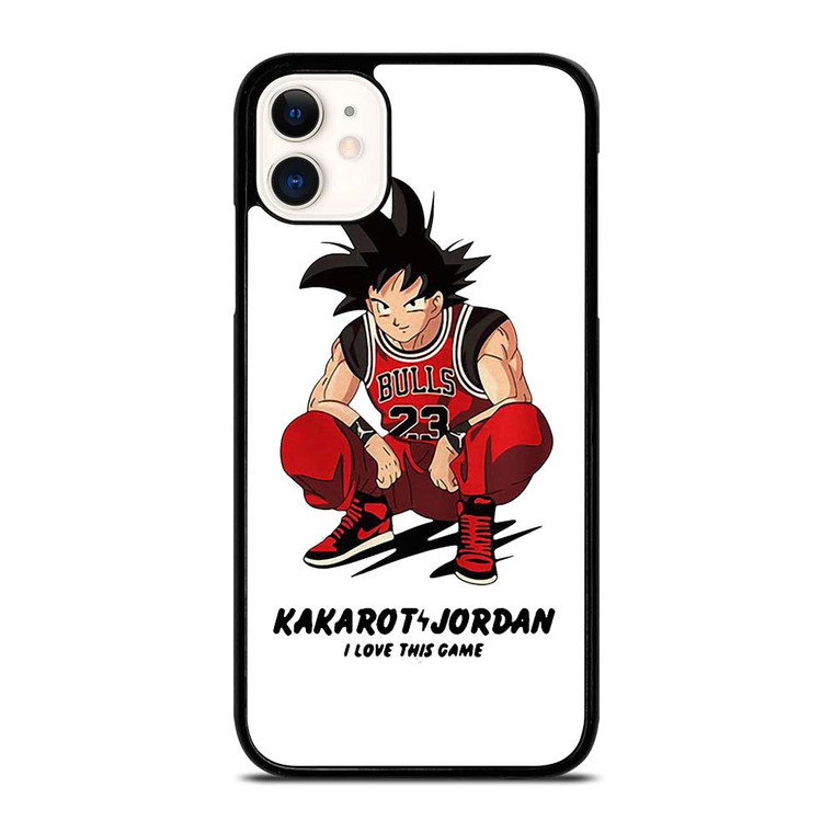 GOKU CHICAGO BULLS KAKAROT JORDAN iPhone 11 Case Cover