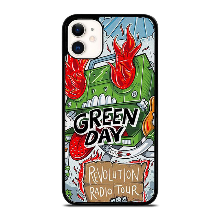 GREEN DAY REVOLUTION RADIO TOUR iPhone 11 Case Cover