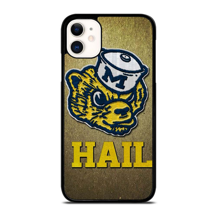 HAIL MICHIGAN WOLVERINES ICON iPhone 11 Case Cover