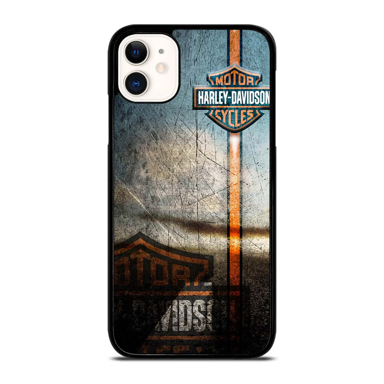 HARLEY DAVIDSON GRUNGE LOGO iPhone 11 Case Cover