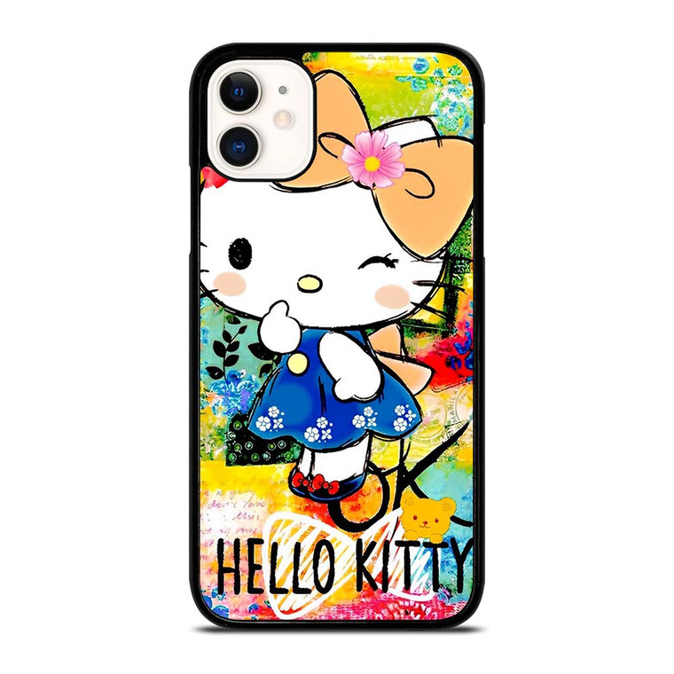 HELLO KITTY ART iPhone 11 Case Cover