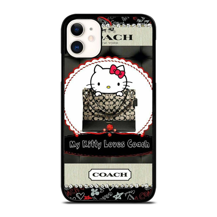 HELLO KITTY LOVES COACH iPhone 11 Case Cover