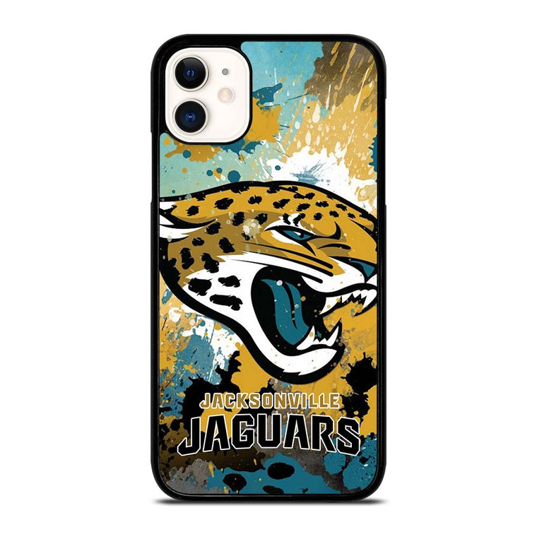 JACKSONVILLE JAGUARS ART LOGO iPhone 11 Case Cover