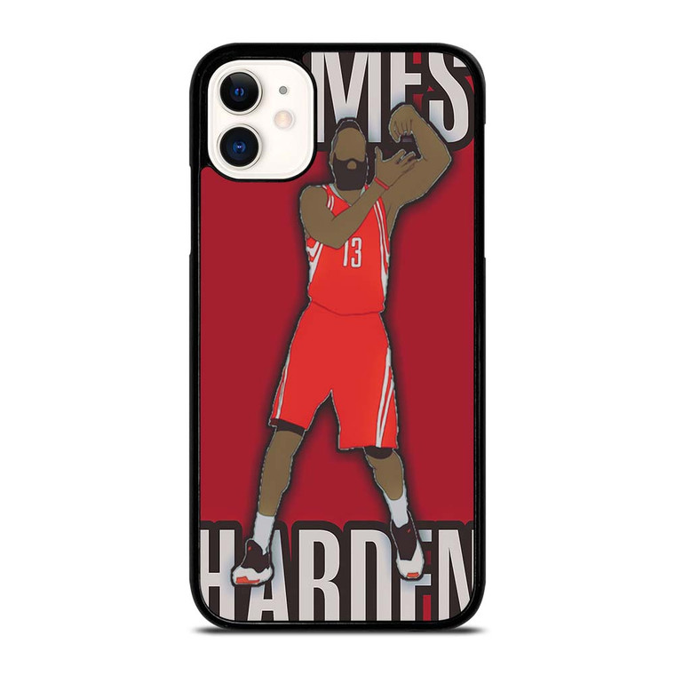 JAMES HARDEN HOUSTON ROCKETS CARTOON iPhone 11 Case Cover