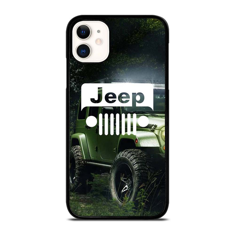 JEEP IN JUNGLE iPhone 11 Case Cover