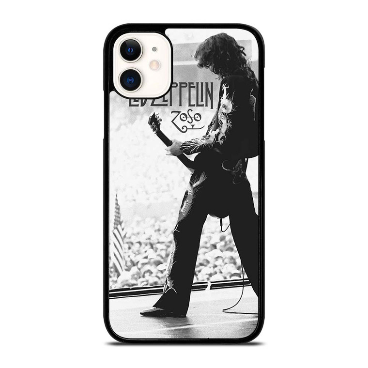 JIMMY PAGE LED ZEPPELIN GUITARIST iPhone 11 Case Cover