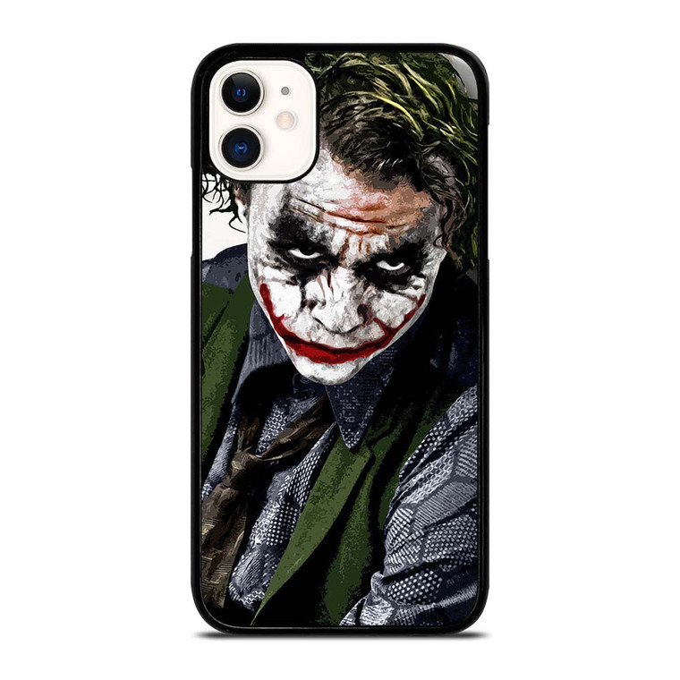 JOKER HEATH LEDGER ART iPhone 11 Case Cover