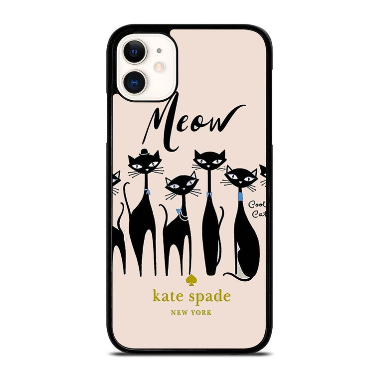 KATE SPADE MEOW CAT iPhone 11 Case Cover