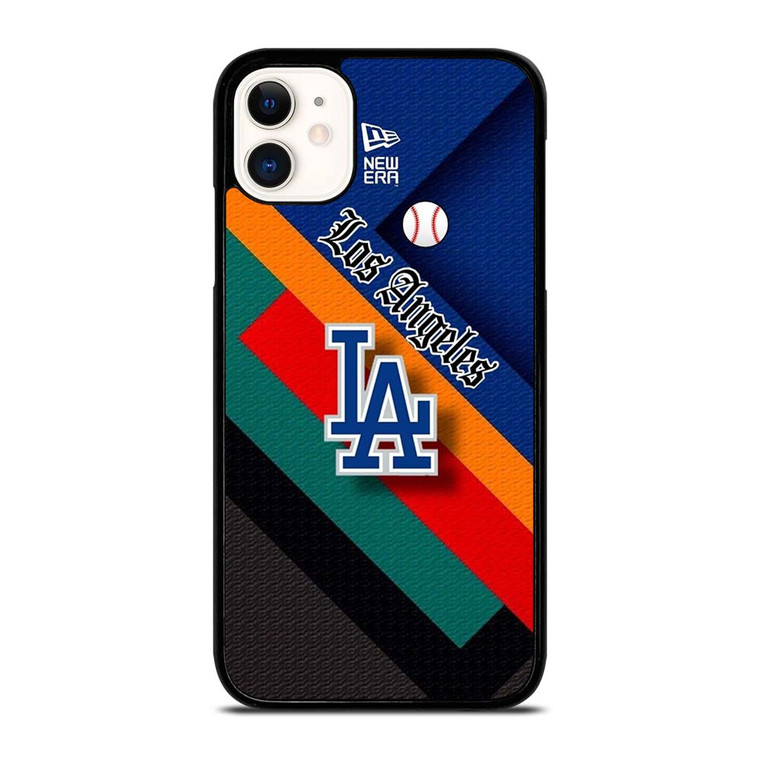 LA DODGERS NEW ERA STRIPS iPhone 11 Case Cover
