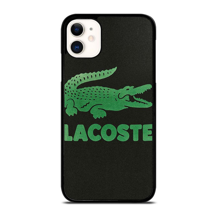 LACOSTE CROCODILE SUEDE iPhone 11 Case Cover