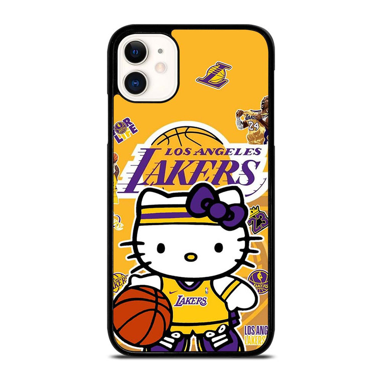 LAKERS HELLO KITTY iPhone 11 Case Cover