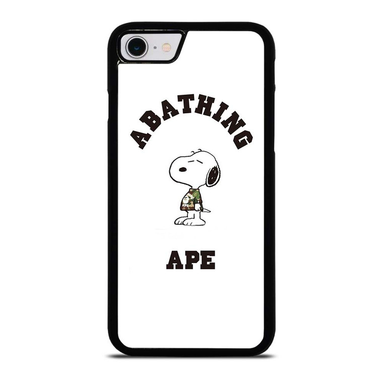 A BATHING APE BAPE SNOOPY iPhone SE 2022 Case Cover