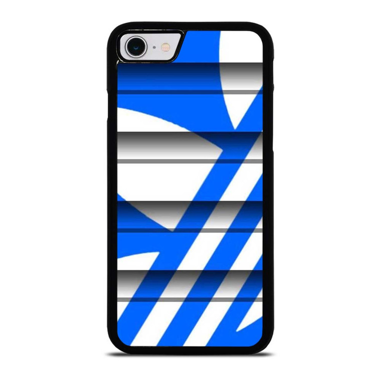 ADIDAS SLICED LOGO BLUE  iPhone SE 2022 Case Cover