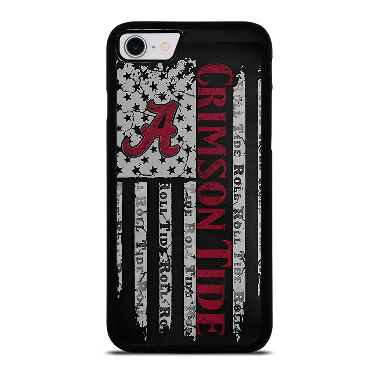 ALABAMA CRIMSON TIDE FLAG MLS iPhone SE 2022 Case Cover