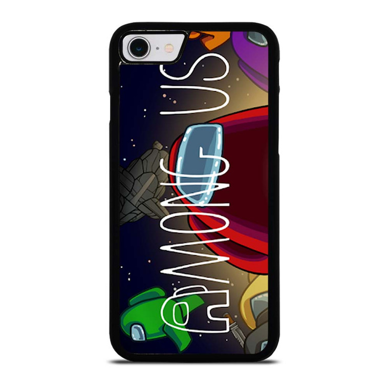 AMONG US GAME LOGO iPhone SE 2022 Case Cover