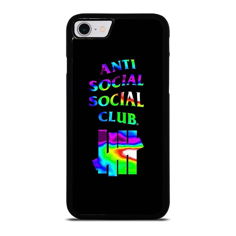 ANTI SOCIAL CLUB UNDEFEATED RAINBOW iPhone SE 2022 Case Cover