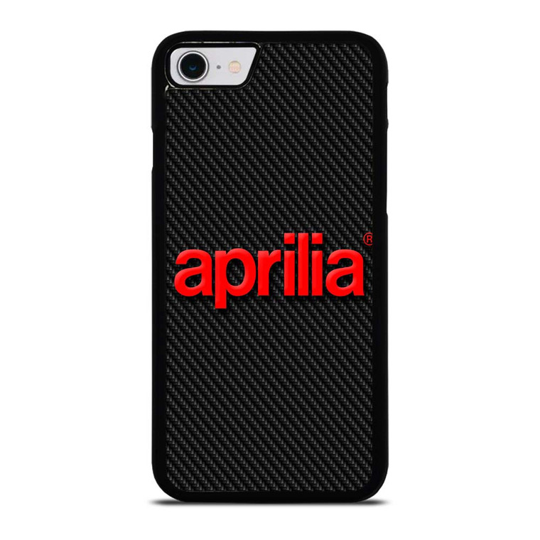 APRILIA MOTOR CARBON LOGO iPhone SE 2022 Case Cover