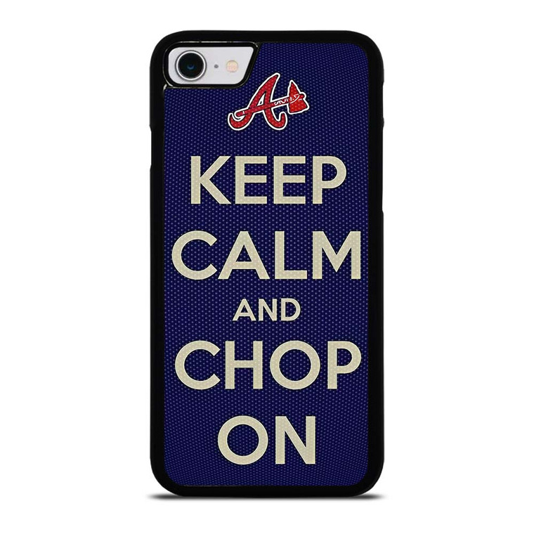 ATLANTA BRAVES CHOP ON BASEBALL iPhone SE 2022 Case Cover