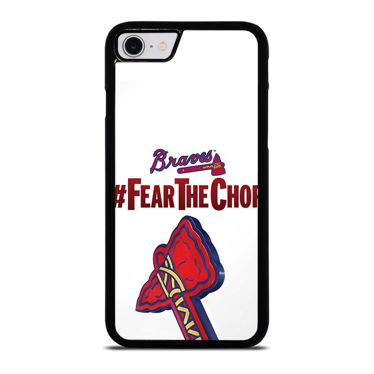 ATLANTA BRAVES FEAR CHOP SLOGAN iPhone SE 2022 Case Cover