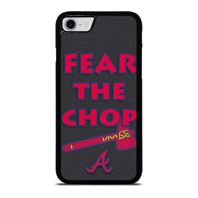ATLANTA BRAVES FEAR THE CHOP SLOGAN iPhone SE 2022 Case Cover