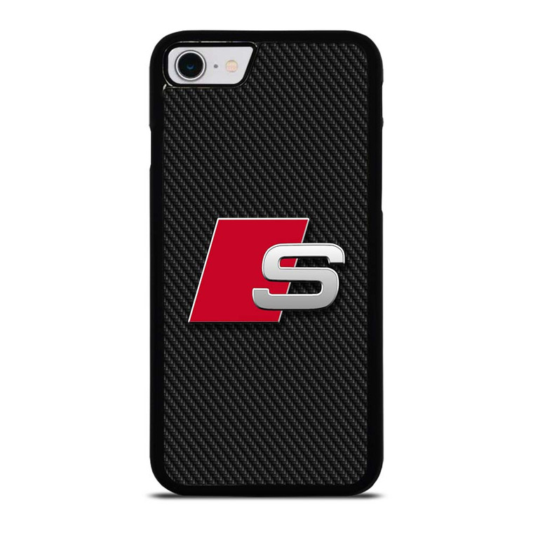 AUDI S CARBON LOGO iPhone SE 2022 Case Cover AUDI S CARBON LOGO iPhone SE 2022 Case Cover