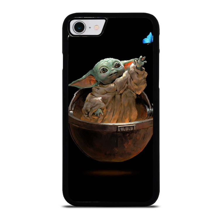 BABY YODA STAR WARS ART iPhone SE 2022 Case Cover