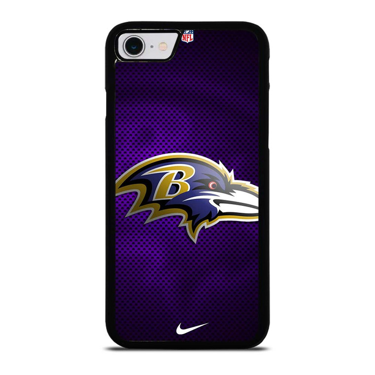 BALTIMORE RAVENS NFL NIKE iPhone SE 2022 Case Cover BALTIMORE RAVENS NFL NIKE iPhone SE 2022 Case Cover