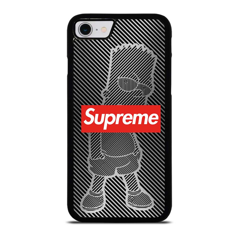 BART SIMPSON STRIPE SUPREME iPhone SE 2022 Case Cover BART SIMPSON STRIPE SUPREME iPhone SE 2022 Case Cover
