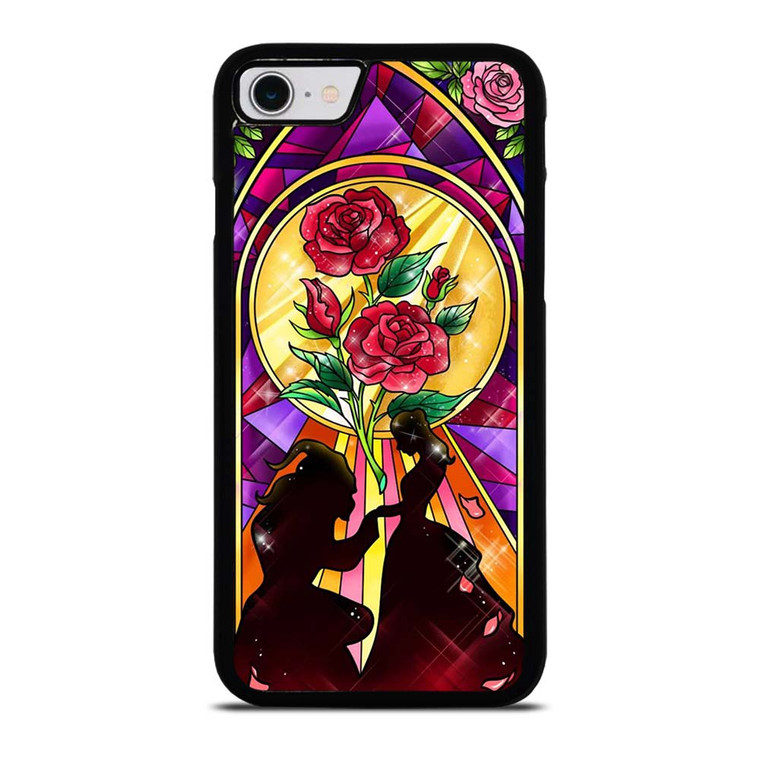 BEAUTY AND THE BEAST ROSE FLAWER iPhone SE 2022 Case Cover BEAUTY AND THE BEAST ROSE FLAWER iPhone SE 2022 Case Cover