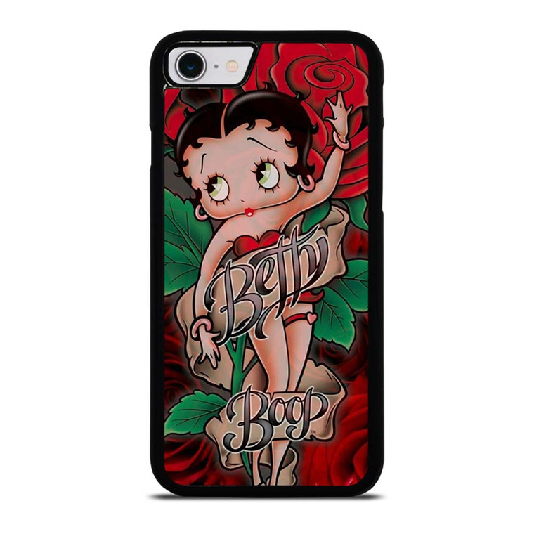 BETTY BOOP ROSE iPhone SE 2022 Case Cover BETTY BOOP ROSE iPhone SE 2022 Case Cover