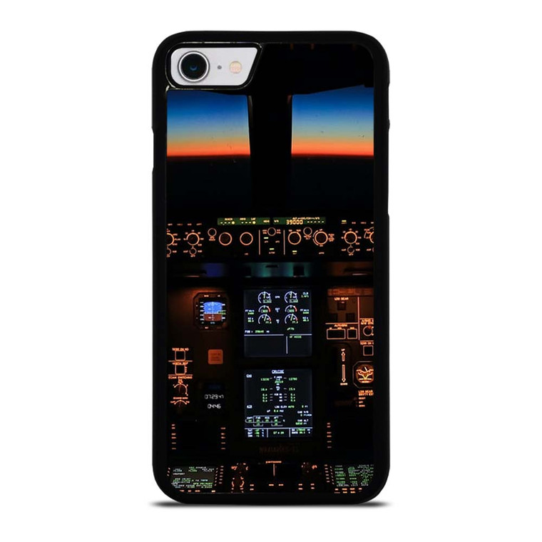 BOEING PLANE COCKPIT iPhone SE 2022 Case Cover BOEING PLANE COCKPIT iPhone SE 2022 Case Cover