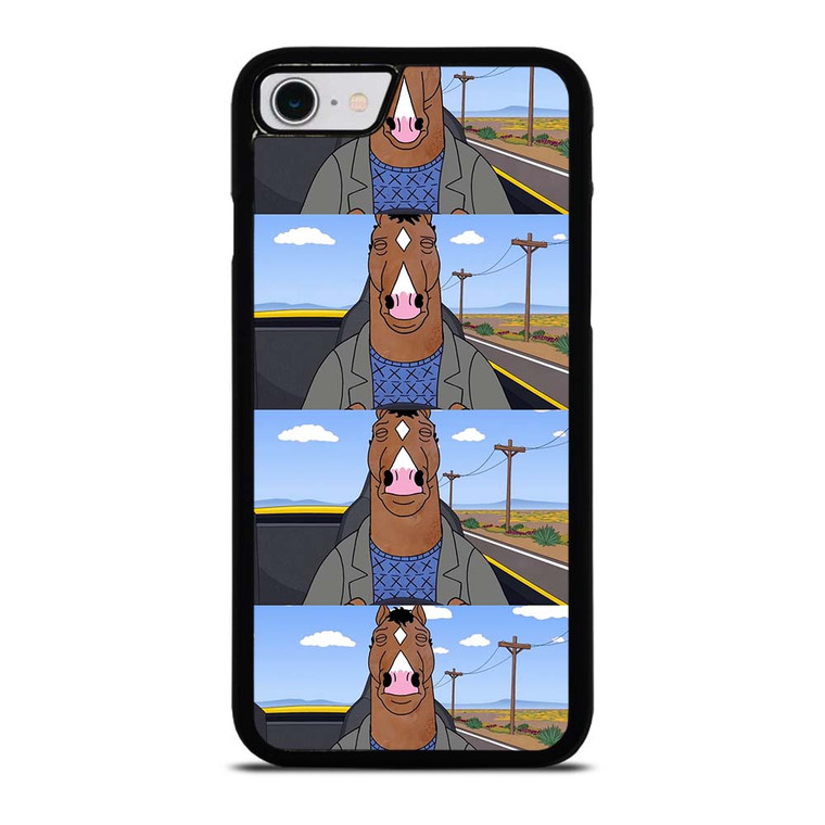 BOJACK HORSEMAN FACE COLLAGE iPhone SE 2022 Case Cover