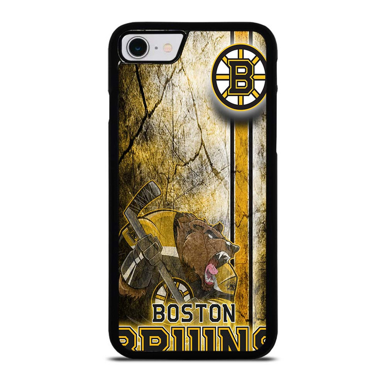 BOSTON BRUINS HOCKEY TEAM LOGO iPhone SE 2022 Case Cover
