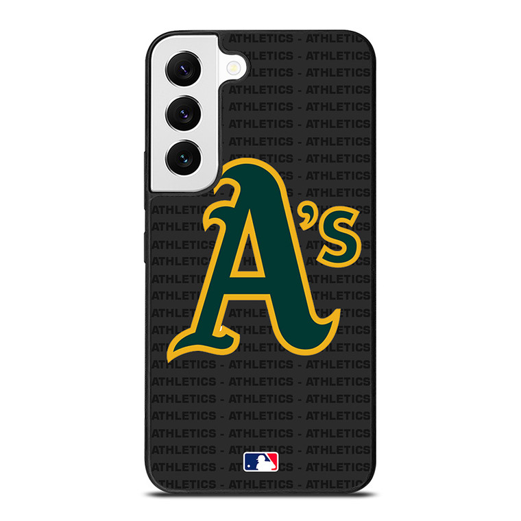 OAKLAND ATHLETICS BASEBALL BLACK Samsung Galaxy S22 Case Cover