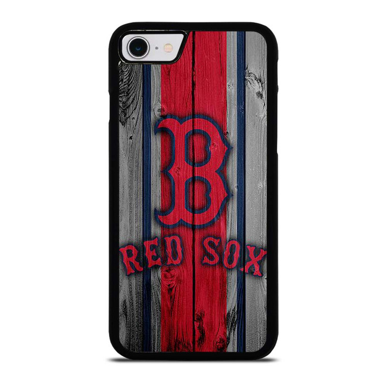 BOSTON RED SOX WOODEN LOGO iPhone SE 2022 Case Cover