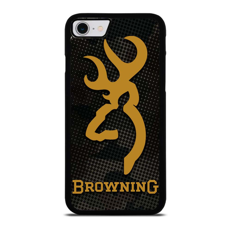 BROWNING ARMS CAMO CARBON iPhone SE 2022 Case Cover