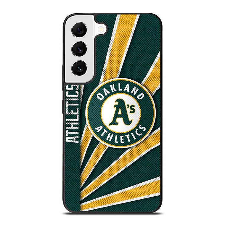 OAKLAND ATHLETICS MLB BASEBALL LOGO 3 Samsung Galaxy S22 Case Cover